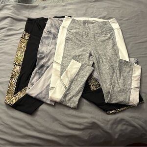 Women’s fitness leggings - 3 pairs